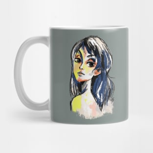 Sad girl Mug